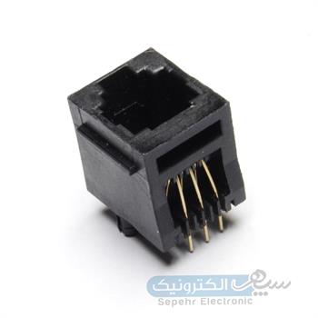 خرید آنلاین کالای الکترونیک سوکت تلفن روبردی 6P6C RJ11صاف ...